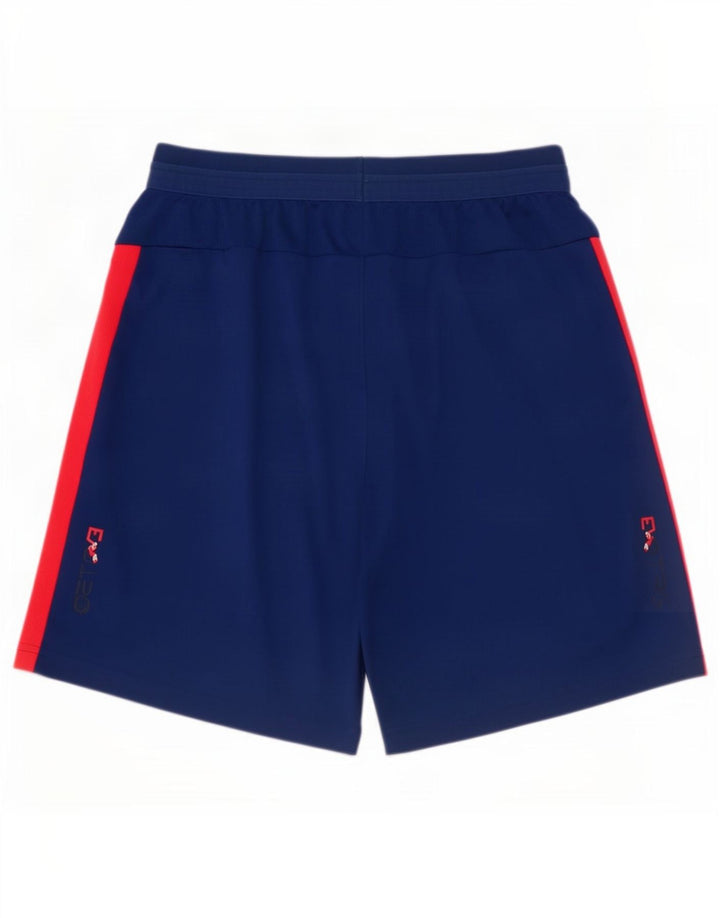 Pantaloncini sportivi da uomo Puma Small blu in poliestere color block