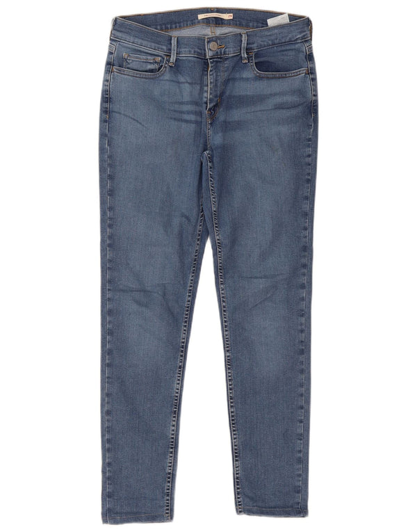 Jeans Levi's 710 Super Skinny da donna W29 L28 in cotone blu