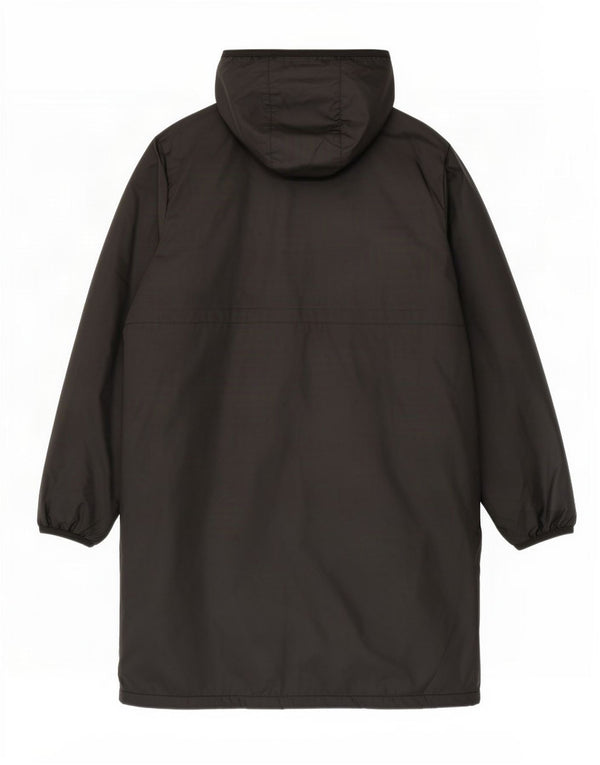 Nike Glentoran F.C. da uomo Cappotto imbottito dalla vestibilità ampia con cappuccio UK 40 grande nero