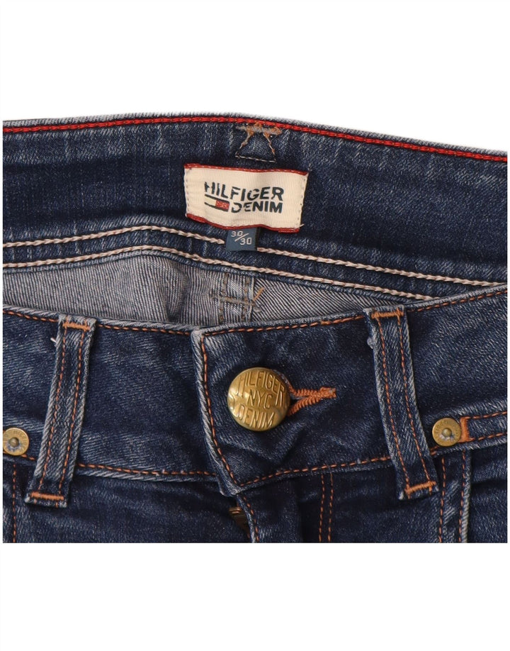 TOMMY HILFIGER Jeans bootcut da donna W30 L27 cotone blu
