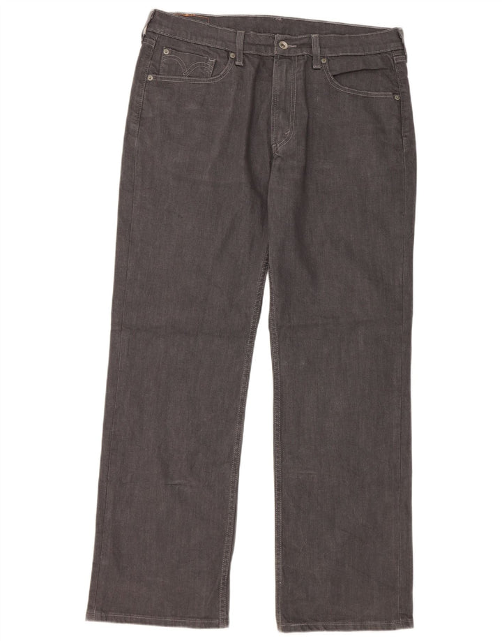 Levi's Uomo 506 Jeans dritti W36 L32 Cotone grigio