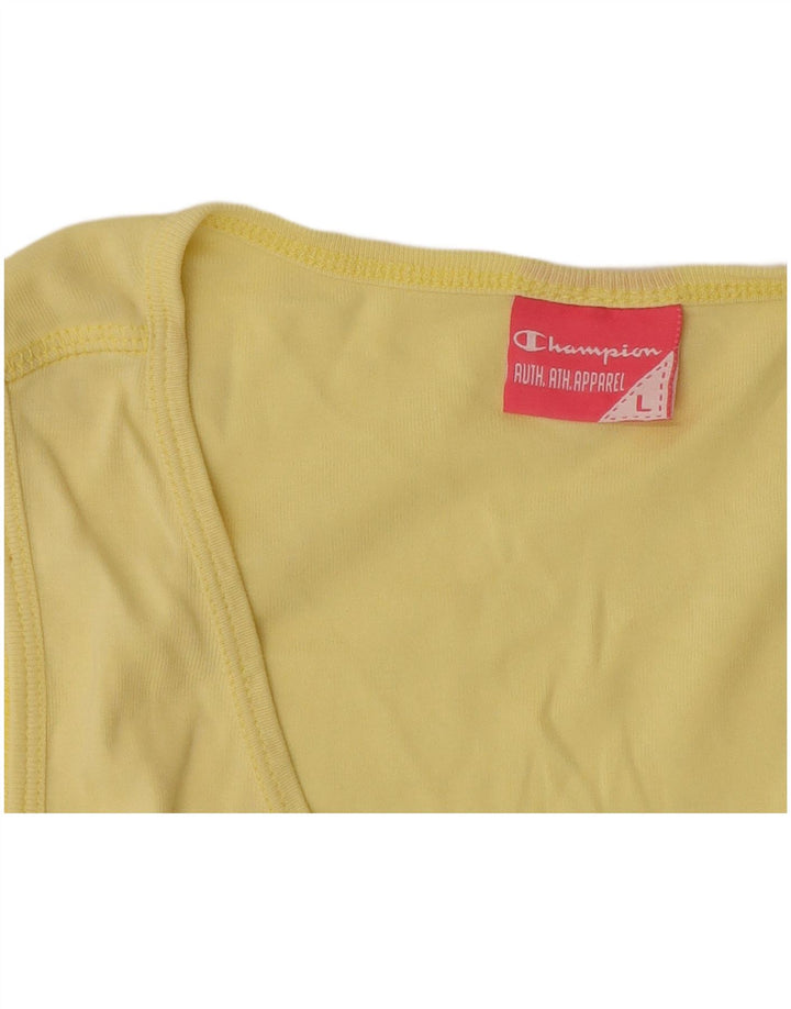 Canotta da donna Champion UK 14 grande gialla