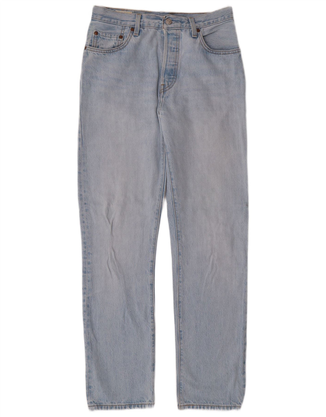 Jeans dritti da donna LEVI'S W28 L30 cotone blu