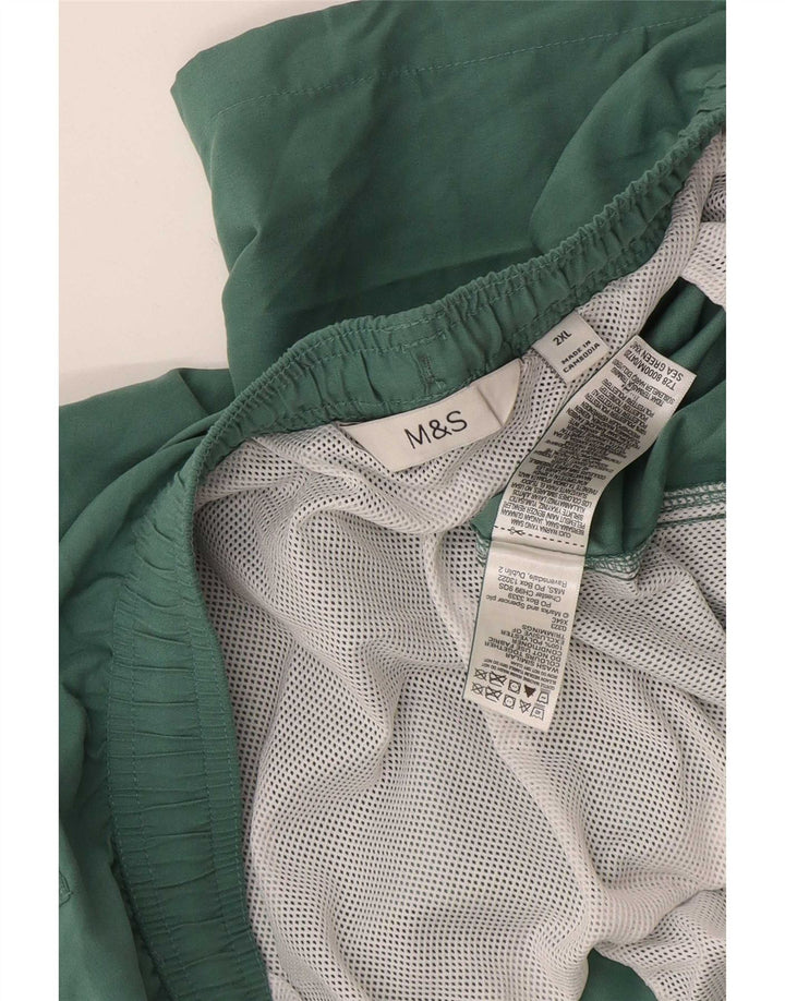 Pantaloncini da bagno da uomo Marks & Spencer 2XL poliestere verde