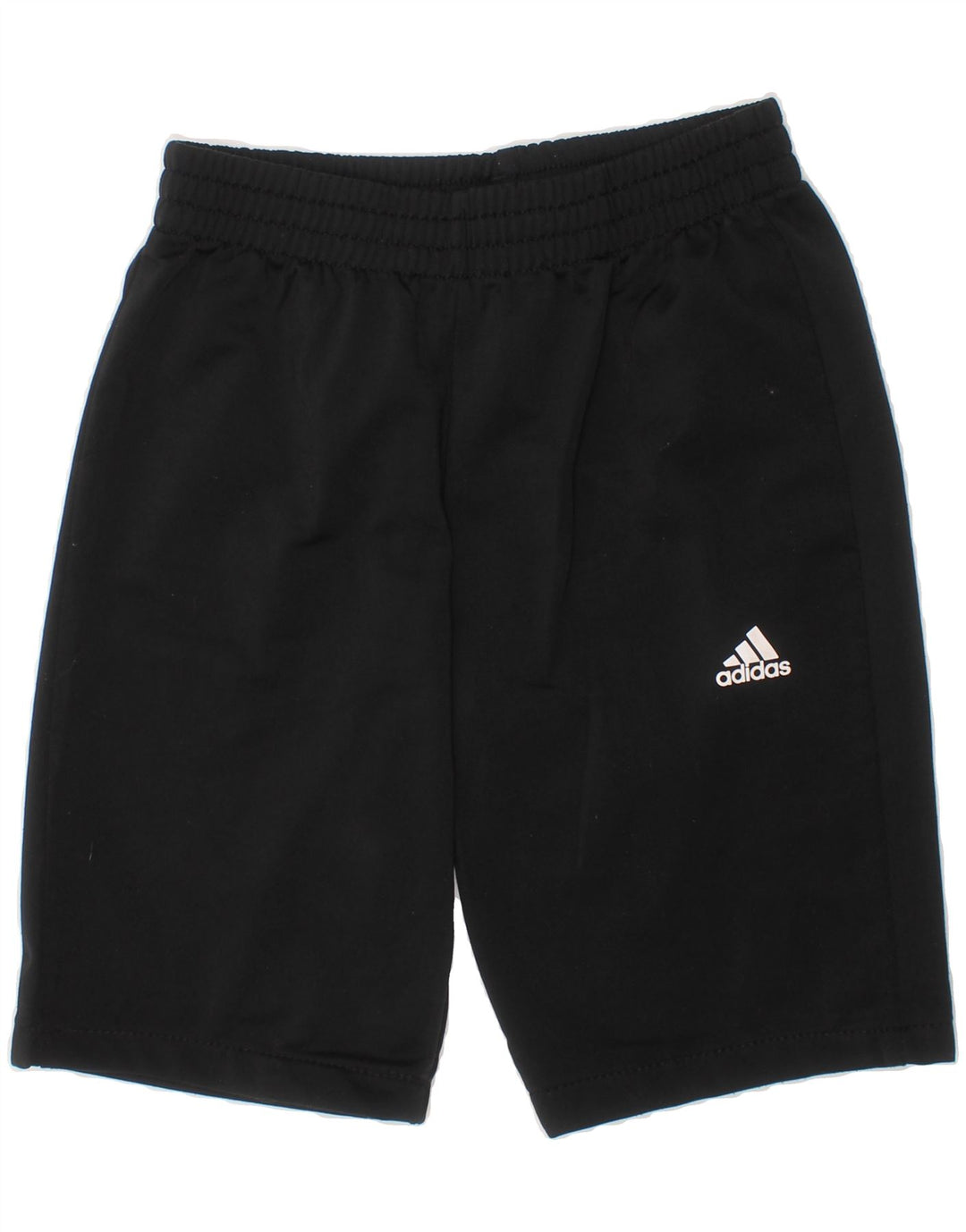ADIDAS Boys Bermuda Sport Shorts 9-10 Years  Black Polyester Vintage Adidas and Second-Hand Adidas from Messina Hembry 