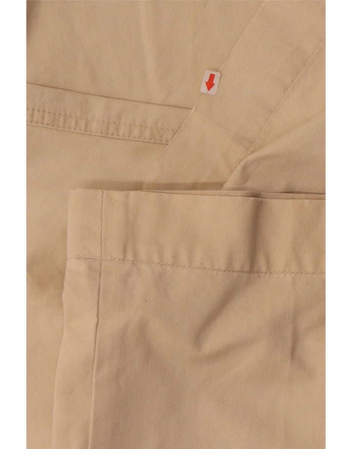MASSIMO DUTTI Pantaloni chino dritti da donna EU 42 Large W32 L33 Beige