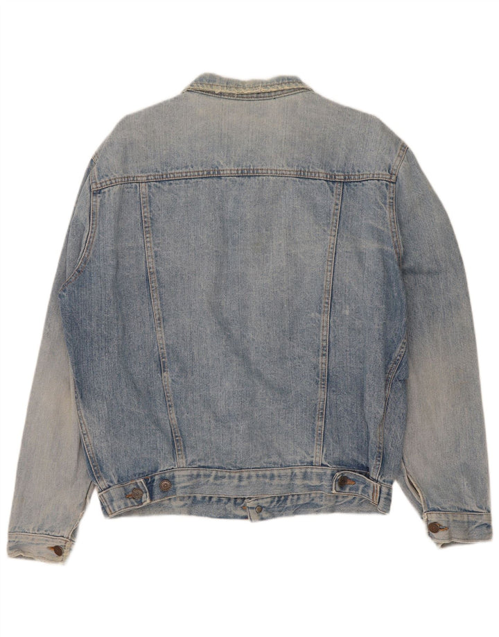 Giacca di jeans vintage da uomo UK 38 blu medio