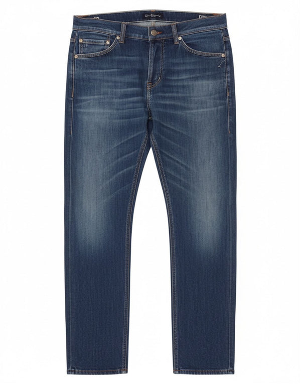 Jeans slim da uomo Dondup W35 L30 poliestere blu