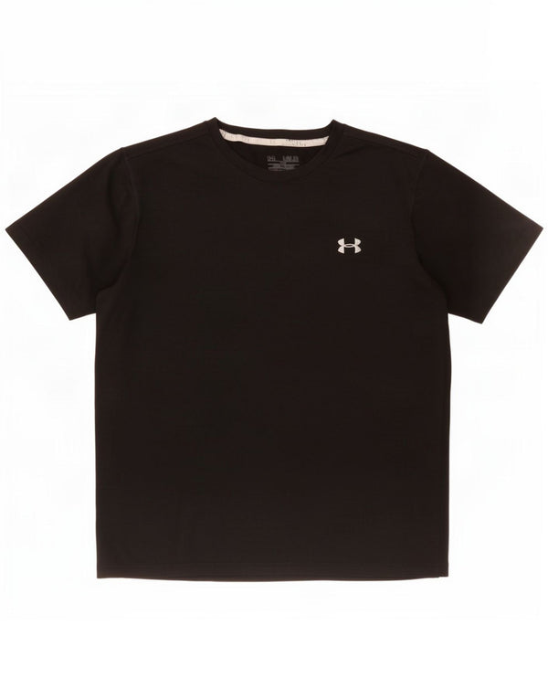 Under Armour Uomo Heat Gear T-shirt ampia vestibilità larga Nero
