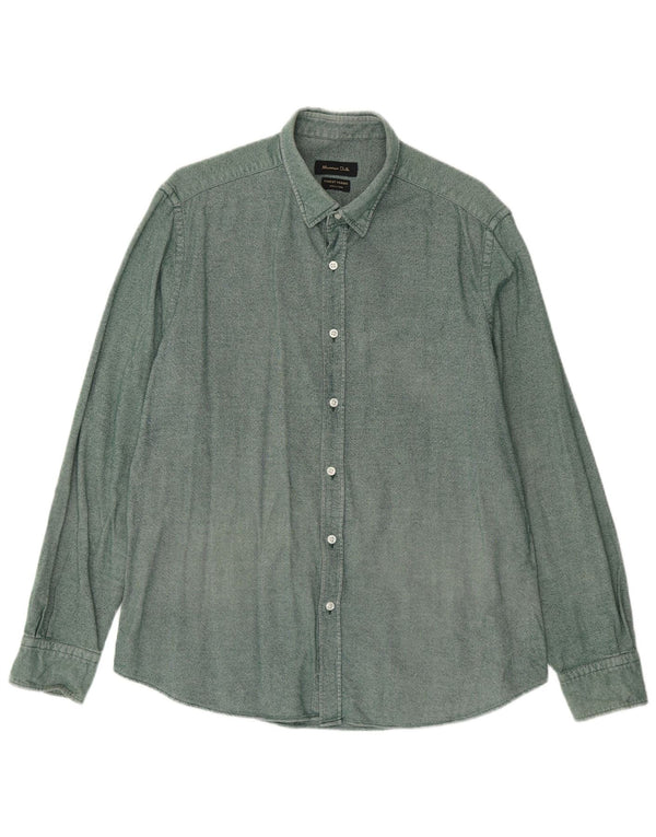 Camicia da uomo Massimo Dutti XL Verde
