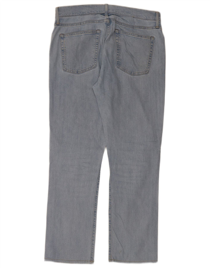 J. Crew Uomo 770 Jeans dritti W34 L32 Cotone blu