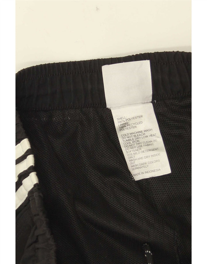 Pantaloncini sportivi Adidas Climalite da uomo piccoli in poliestere nero