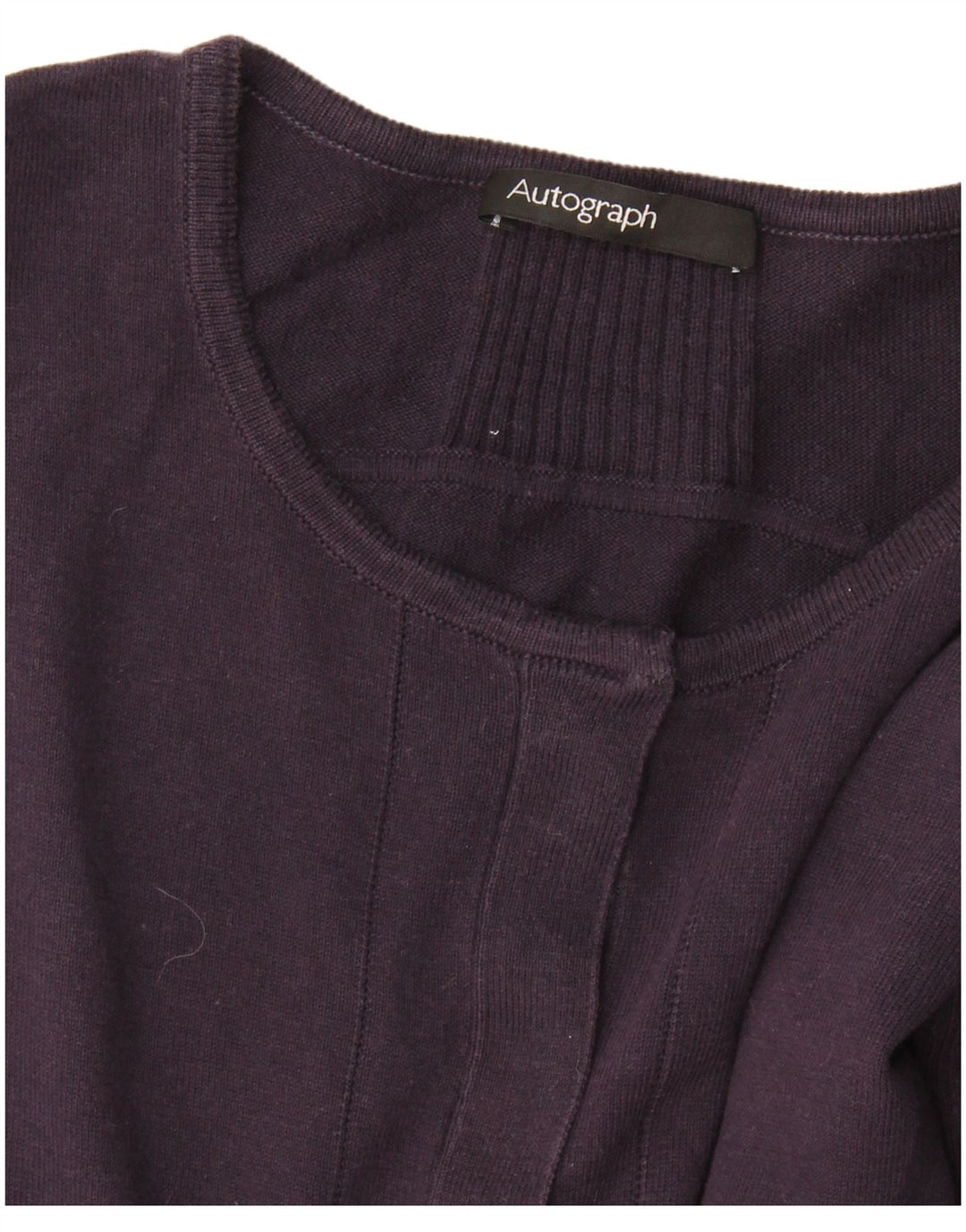 Maglione cardigan da donna Marks & Spencer UK 12 medio blu navy