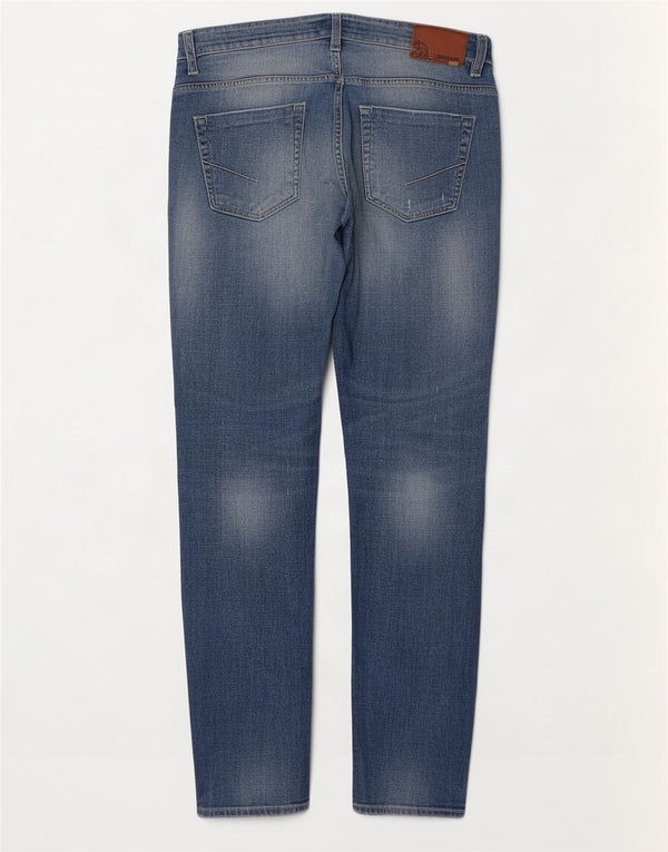 Jeans slim da donna Iceberg UK 14 Large W34 L32 Cotone blu