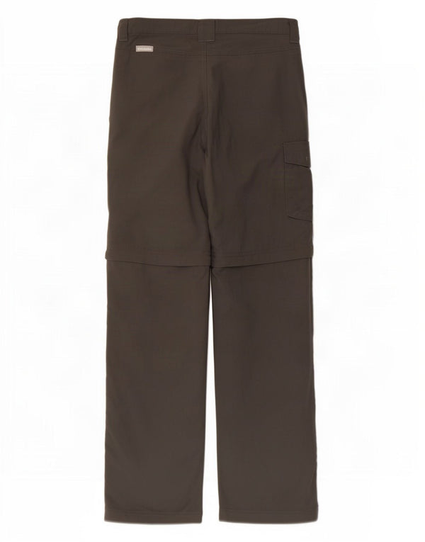 Columbia Boys Omni-Shade Cargo Trousers 14-15 Years Large W28 L29 Khaki