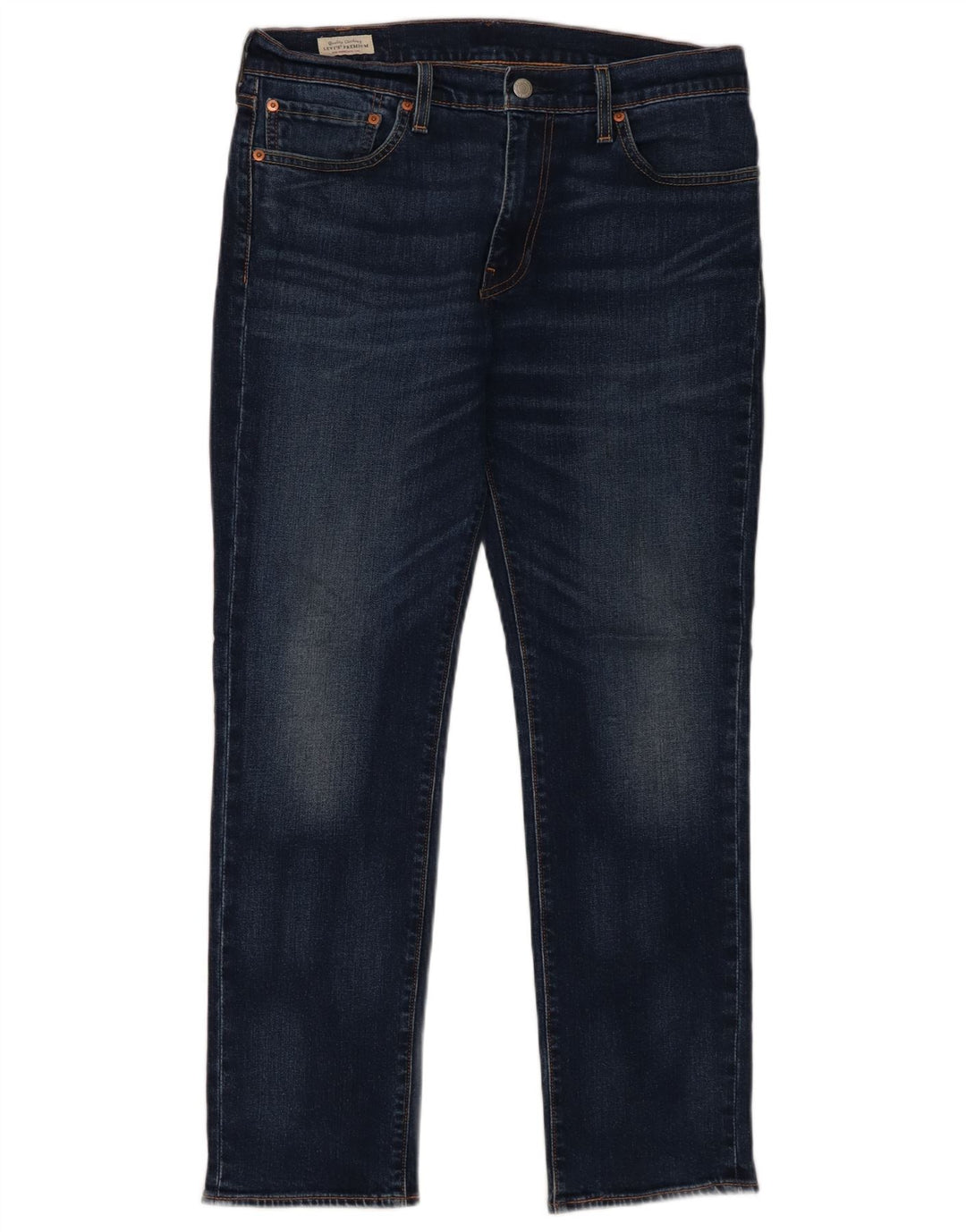 Levi's Uomo 511 Slim Jeans W32 L30 Blu Navy Cotone