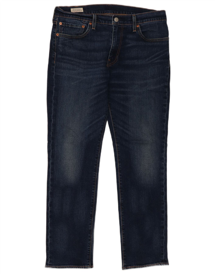 Levi's Uomo 511 Slim Jeans W32 L30 Blu Navy Cotone