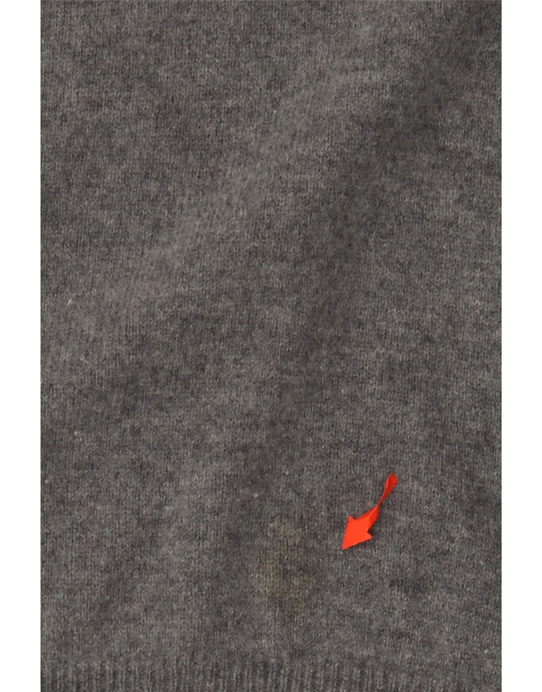 Giesswein Maglione da uomo con scollo a V UK 44 XL Lana grigia