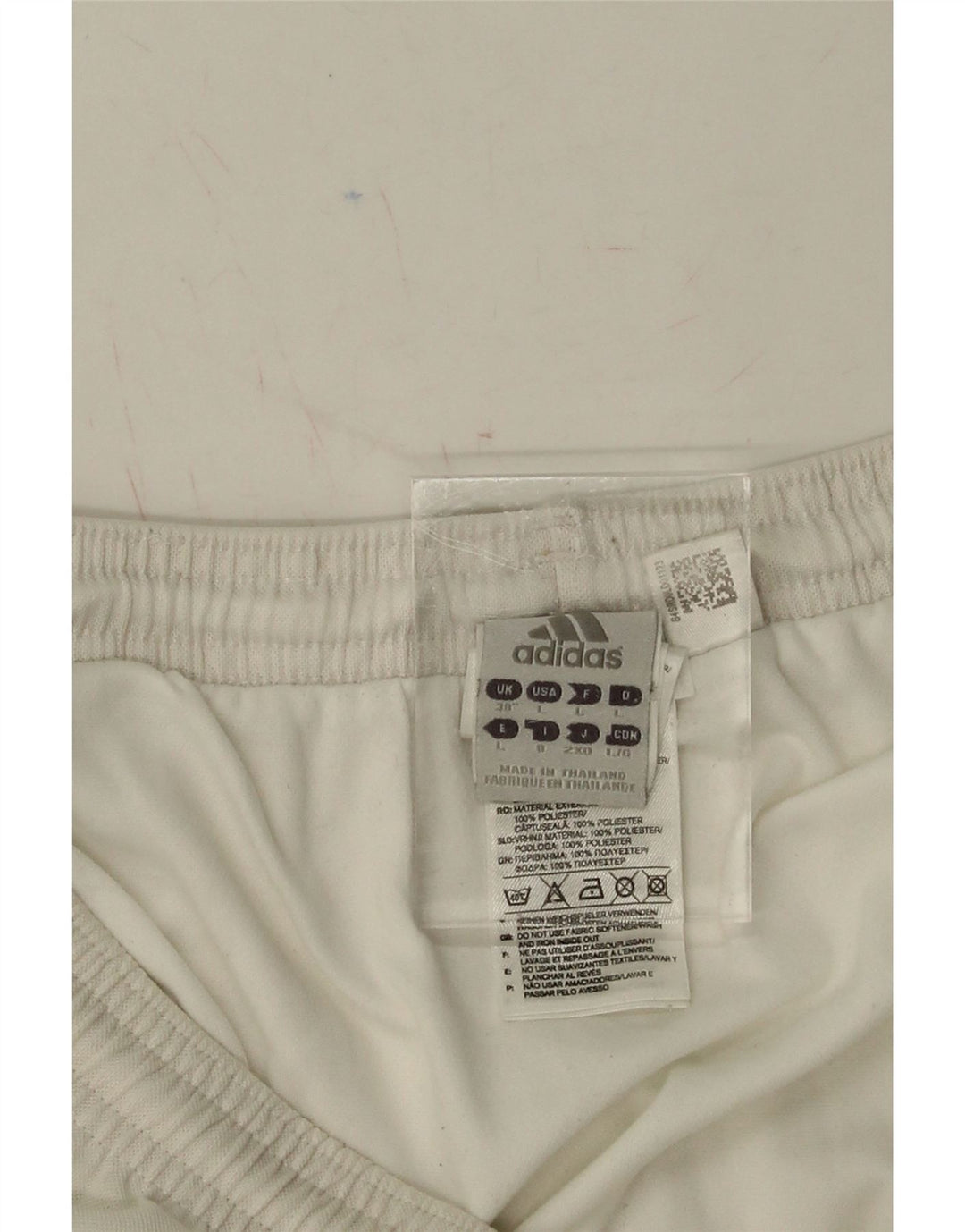 ADIDAS Mens Climalite Sport Shorts XL  White Polyester Vintage Adidas and Second-Hand Adidas from Messina Hembry 