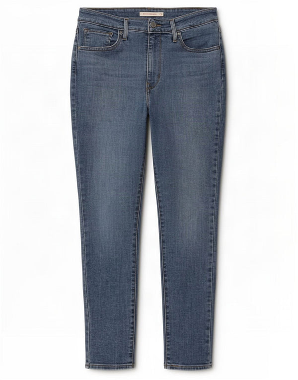 Jeans skinny a vita alta Levi's 721 da donna W29 L28 in cotone blu