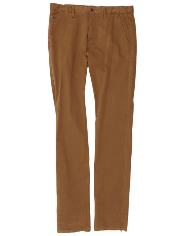 Pantaloni chino vestibilità regolare da uomo Marlboro Classics EU 50 Large W34 L35 Marrone