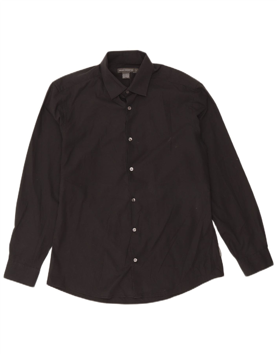 Camicia da uomo French Connection grande in cotone nero