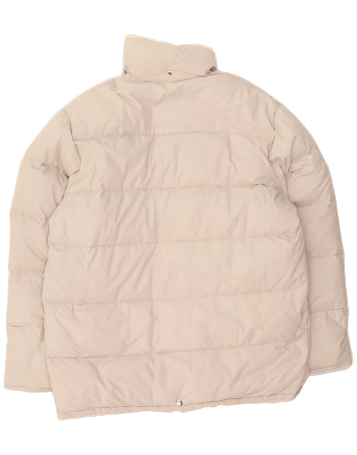 DOLOMITE Mens Padded Jacket UK 42 XL Grey Vintage Dolomite and Second-Hand Dolomite from Messina Hembry 