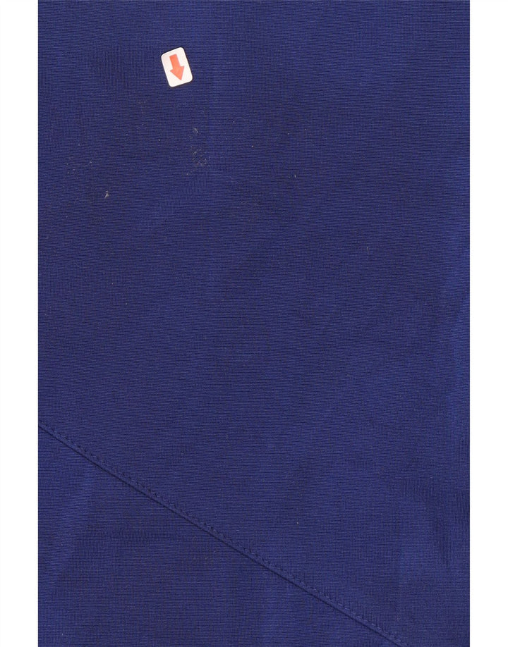 Pantaloni della tuta da ragazzo Adidas 13-14 anni in poliestere blu navy