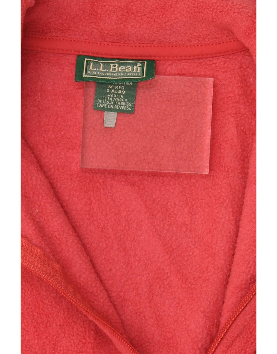 L.L.BEAN Womens Fleece Gilet UK 14 Medium Pink Polyester Vintage L.L.Bean and Second-Hand L.L.Bean from Messina Hembry 