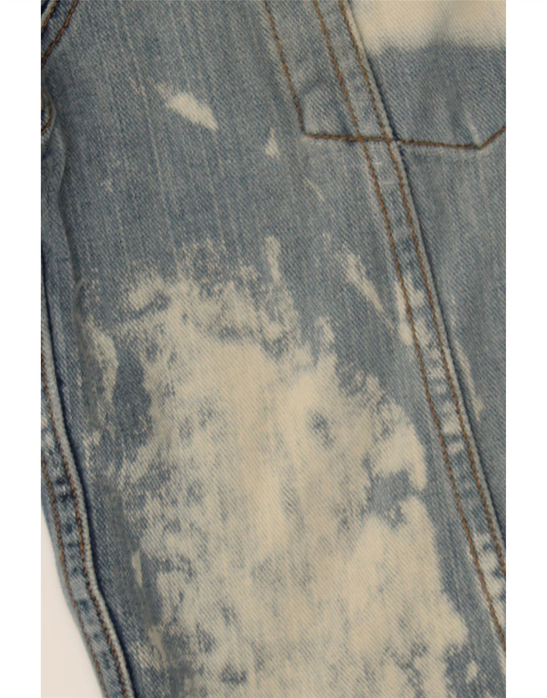 DKNY Womens Denim Jacket UK 16 Large Blue Cotton Vintage Dkny and Second-Hand Dkny from Messina Hembry 