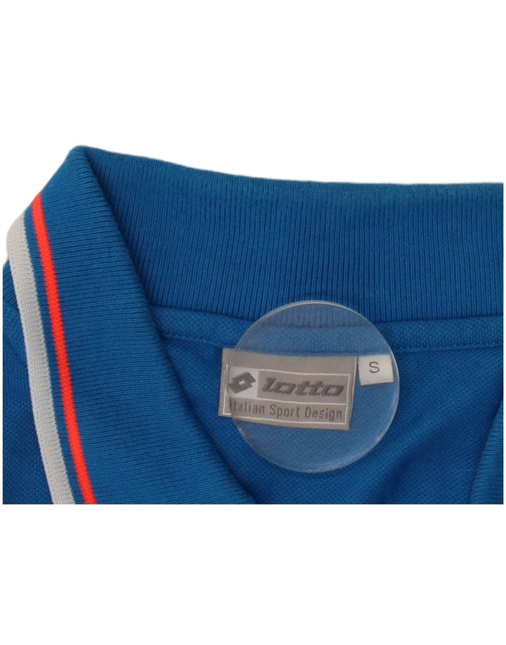 Polo Uomo Lotto Small Blu Cotone