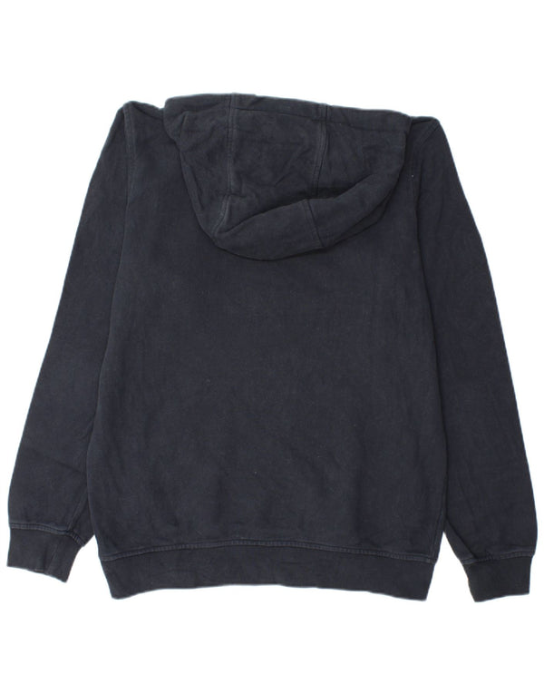 Felpa con cappuccio grafica da uomo Helly Hansen in cotone medio blu navy