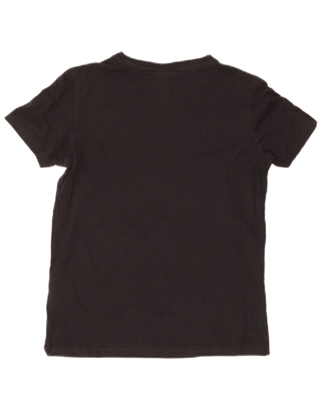 T-shirt grafica da donna Champion Top UK 14 cotone nero medio