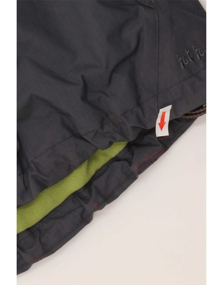 Giacca a vento con cappuccio da donna Fat Face UK 8 Small Poliestere blu navy