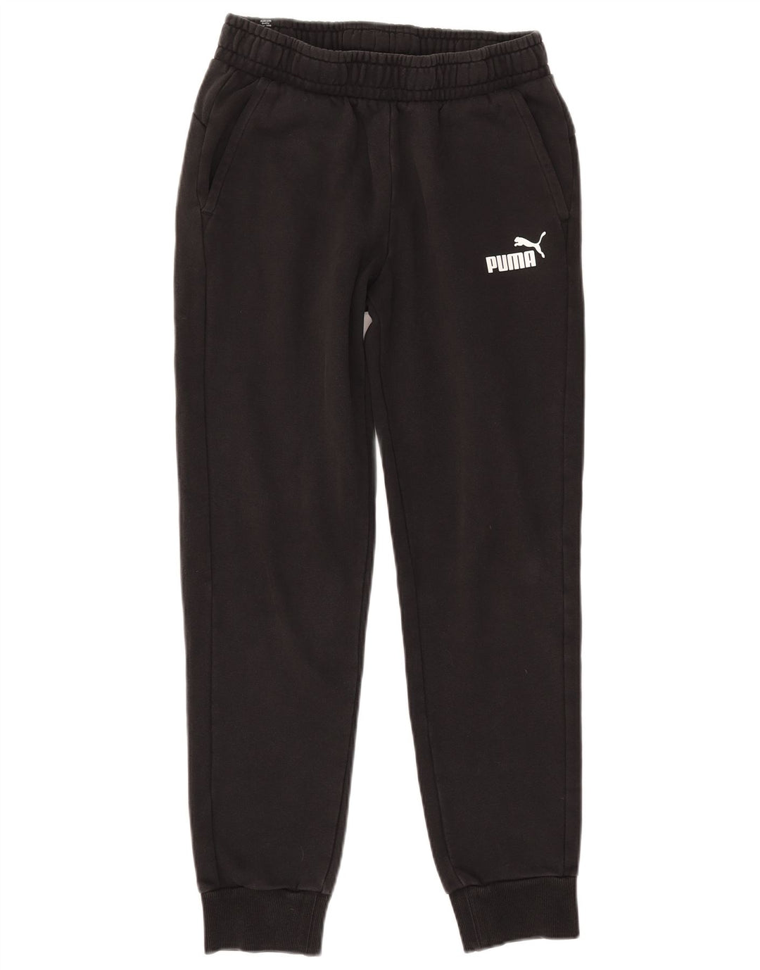 Pantaloni da tuta da uomo PUMA Joggers medio cotone nero