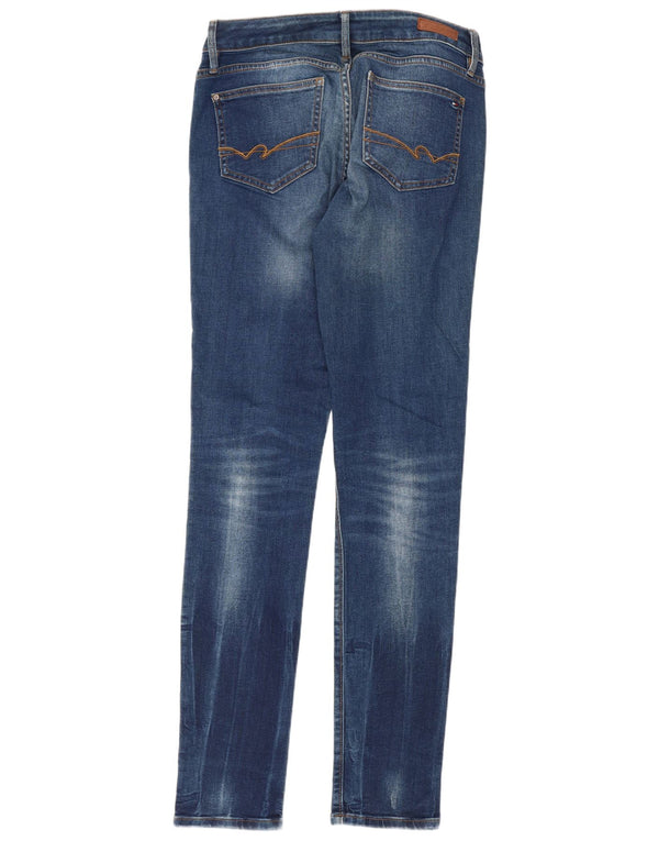 Jeans slim a vita bassa Milano da donna Tommy Hilfiger W28 L34 cotone blu