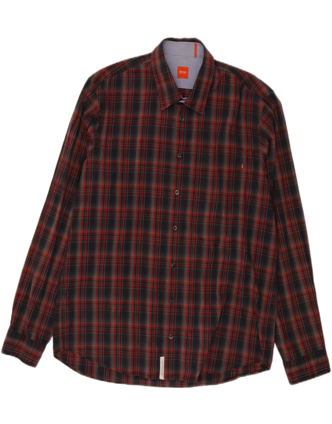 Camicia da uomo Hugo Boss XL a quadri multicolore