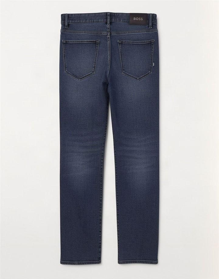 Jeans slim da uomo Hugo Boss W32 L30 Blu navy