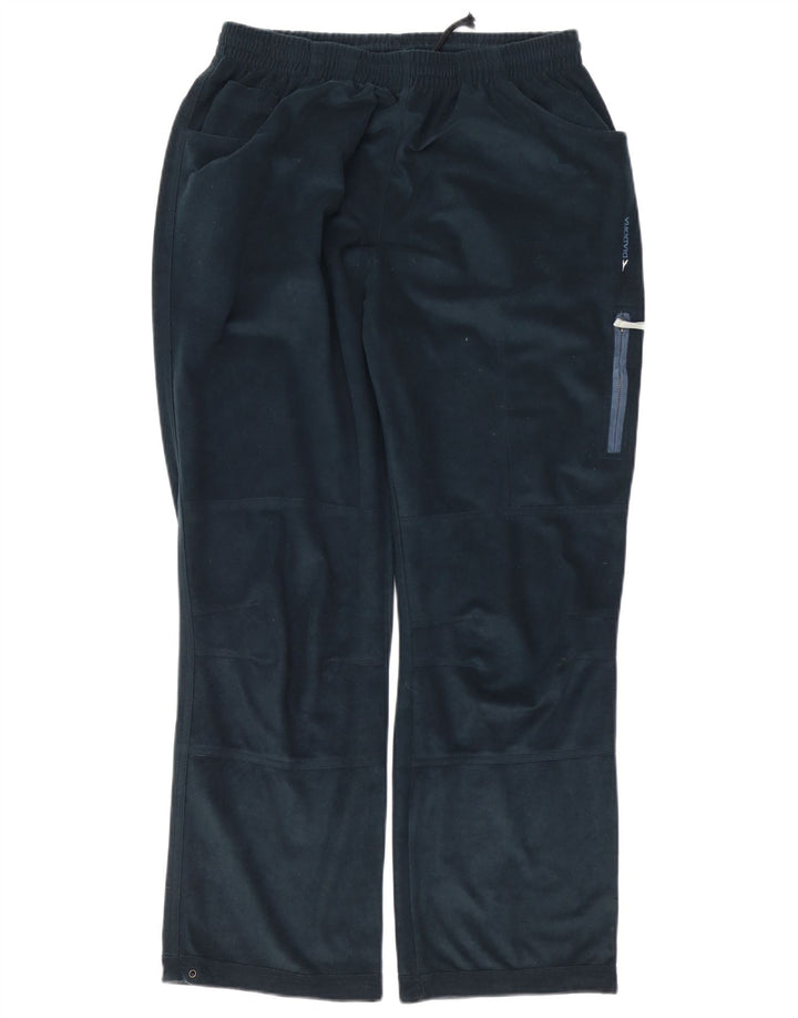 Pantaloni da tuta cargo da uomo Diadora UK 42 Large Blu Poliestere