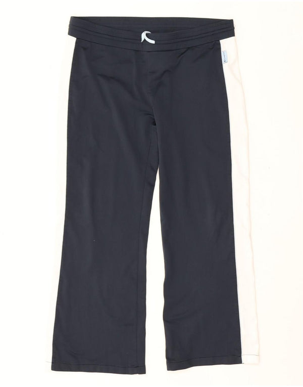 Pantaloni da tuta corti da donna Champion UK 14 Medium Navy Blue Colourblock