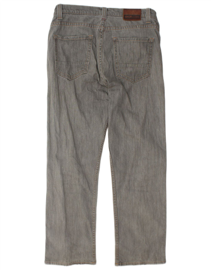 Jeans dritti Marks & Spencer da uomo blu Harbour W34 L29 cotone grigio