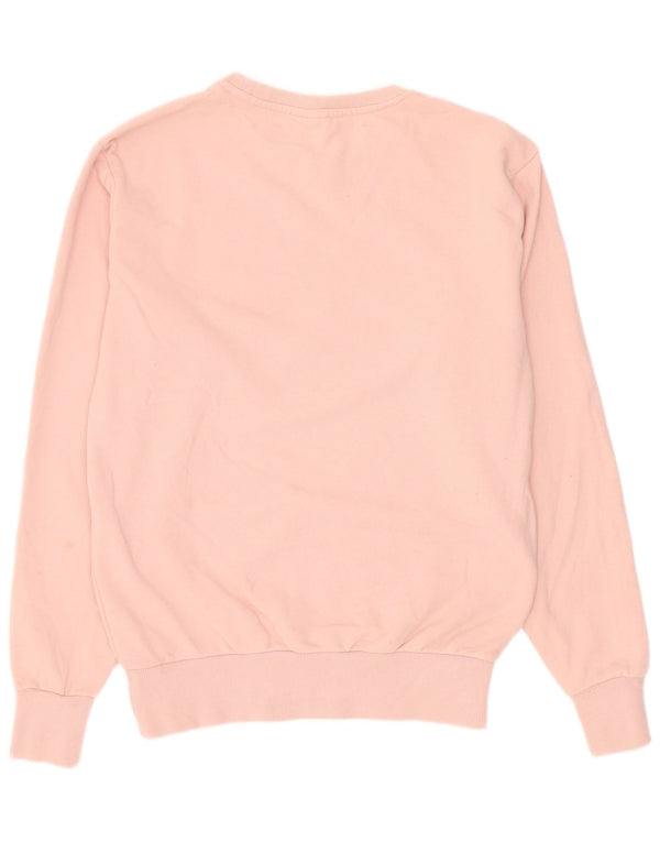 Felpa grafica da uomo Ellesse, maglione piccolo, cotone rosa