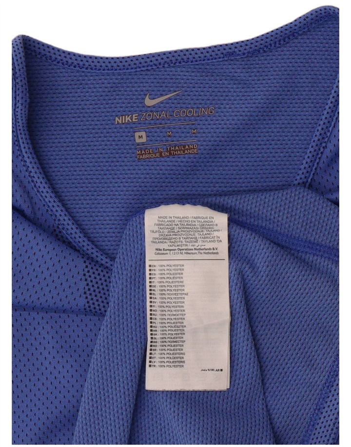 T-shirt da donna Nike Top UK 14 poliestere blu medio