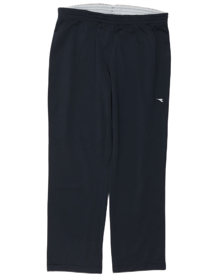 DIADORA Pantaloni da tuta da uomo UK 18 XL Blu Navy Poliestere