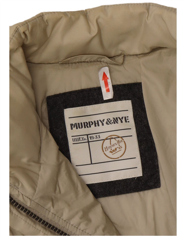 Giacca trapuntata da donna Murphy & Nye UK 18 XL Beige poliammide