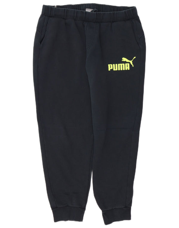 Pantaloni da tuta da uomo PUMA Joggers XL blu navy in cotone