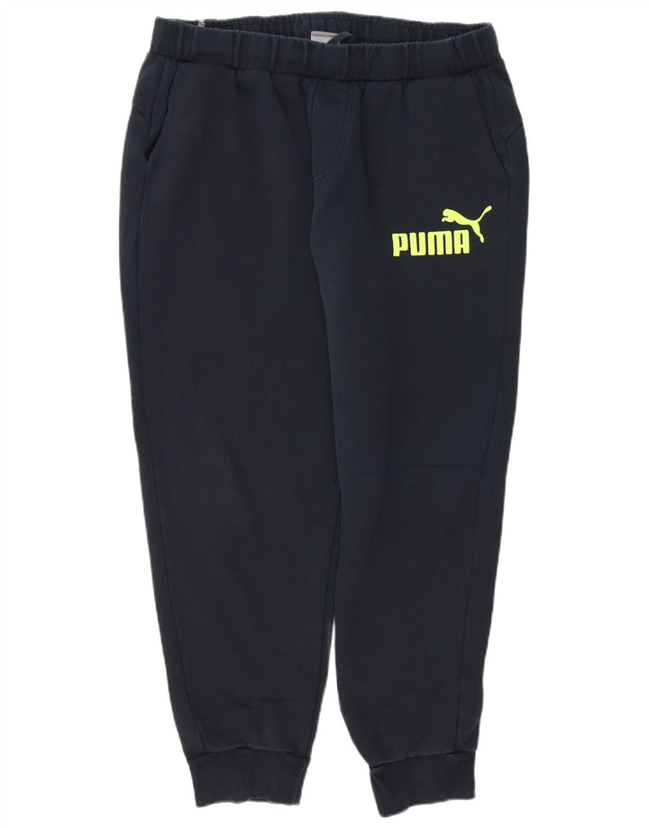 Pantaloni da tuta da uomo PUMA Joggers XL blu navy in cotone