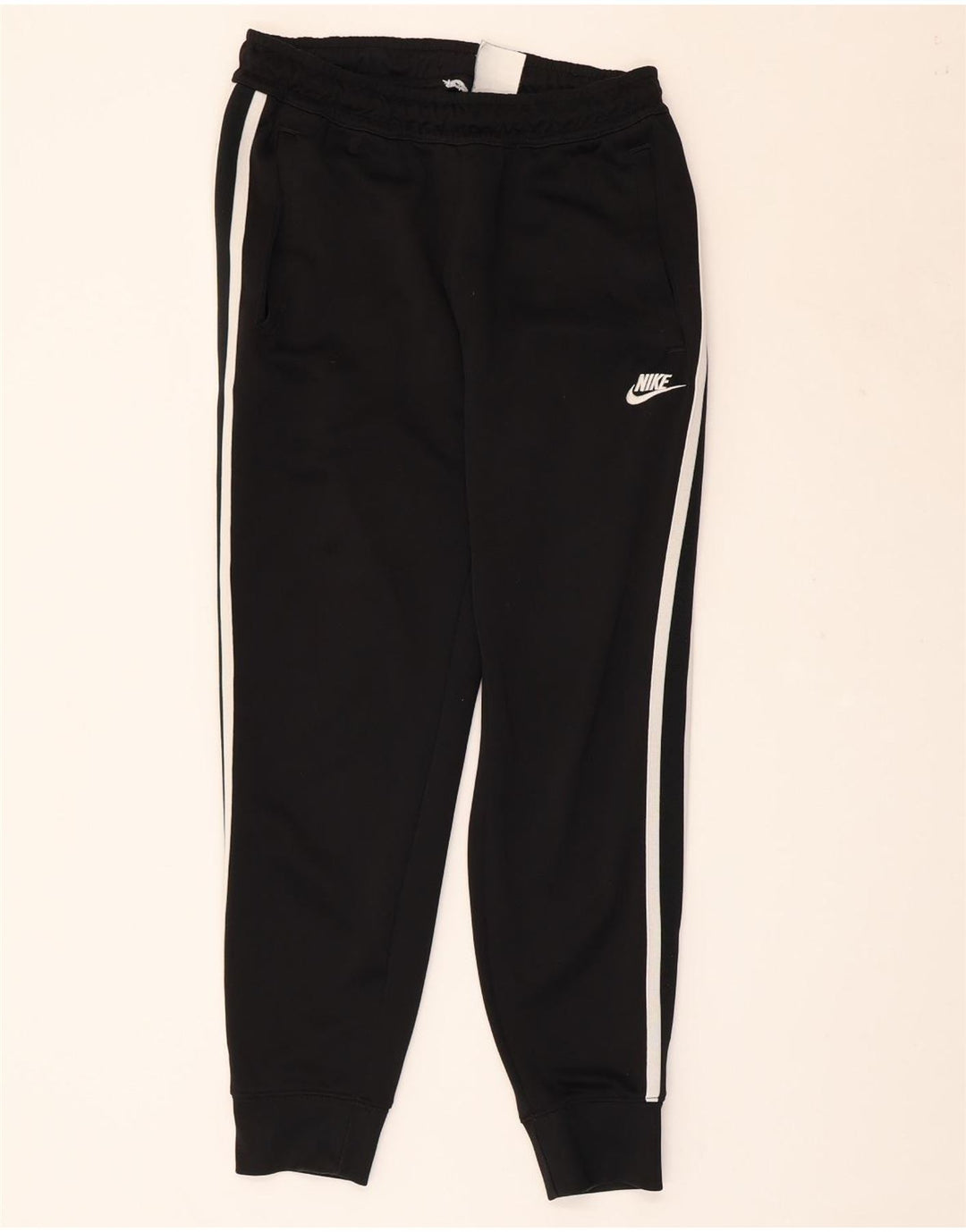 Pantaloni da tuta da uomo NIKE Joggers piccoli in poliestere nero