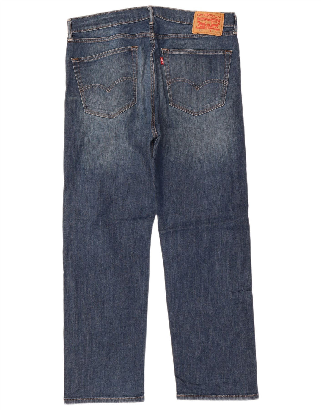 LEVI'S Jeans dritti da uomo 505 W36 L30 cotone blu