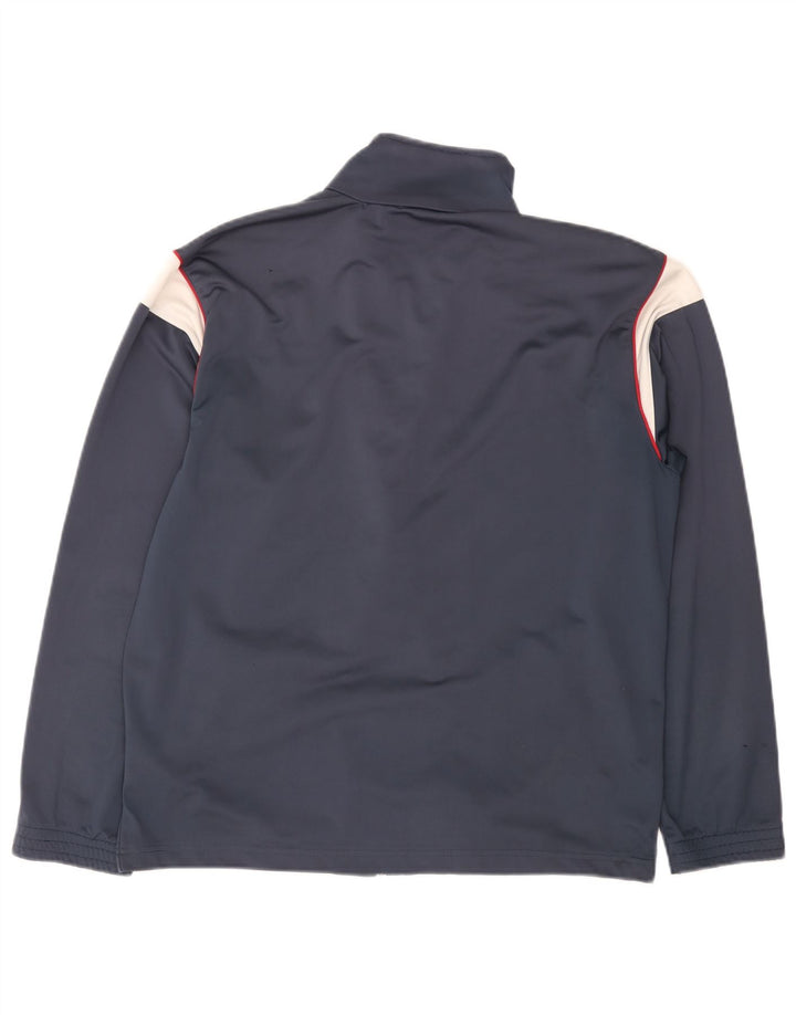 Giacca da tuta da uomo Diadora UK 40 Medium Navy Blue Colourblock